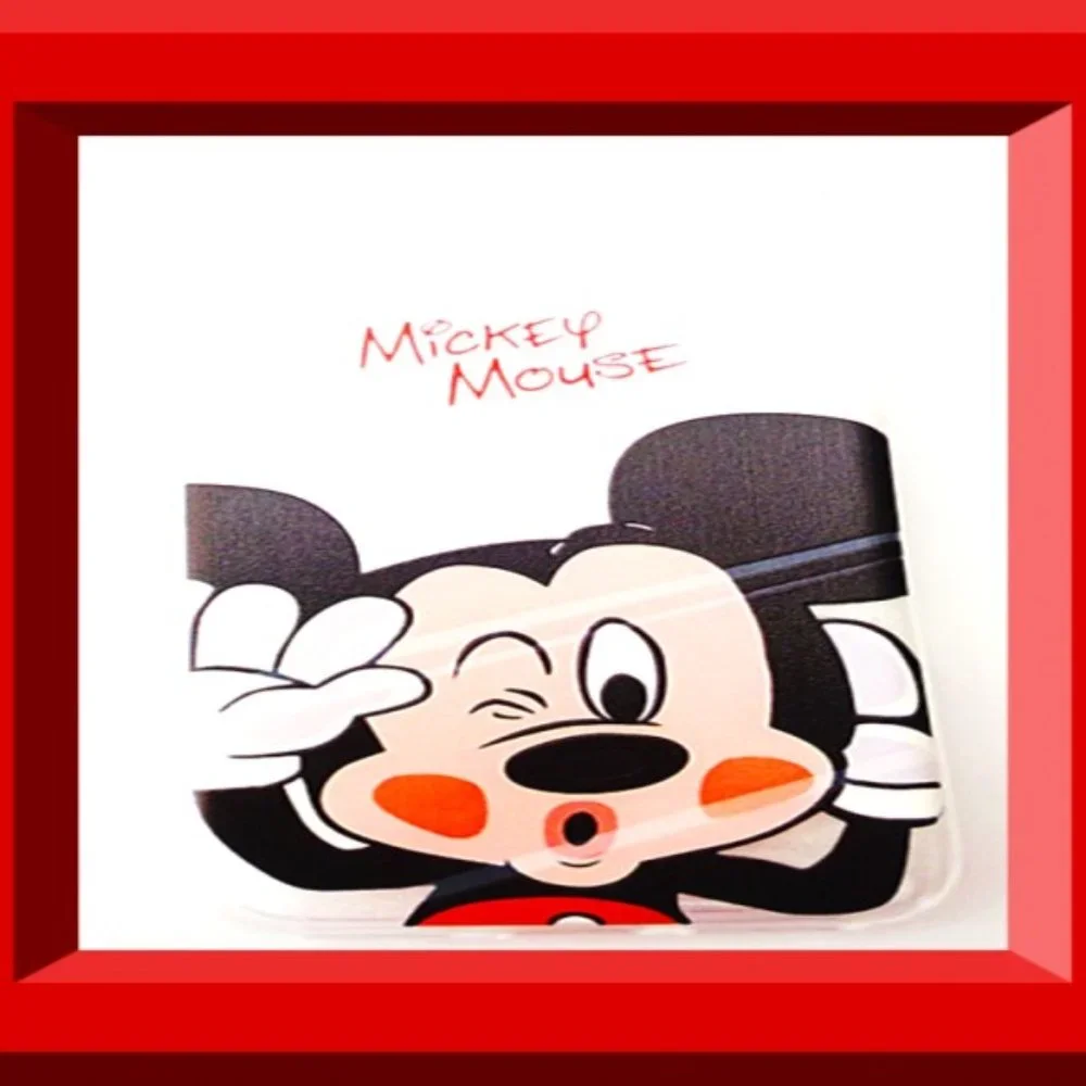 Mickey Mouse Theme Iphone 8 Silicone Case For Girls (Kids)